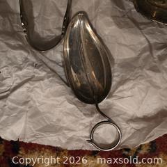 MaxSold Auction: Vintage Sterling Silver Miniature Tea and Condiment Set 163 grams - Wellesley (Massachusetts, USA) PARTNER MANAGED Downsizing Online Auction - Mayo Road