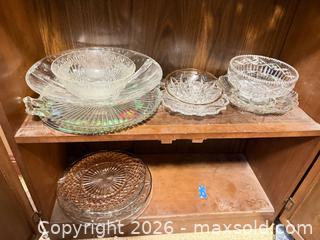 MaxSold Auction: Waterford Crystal, Bowls & Plates - Cut Crystal, Depression Glass, More  - Wellesley (Massachusetts, USA) PARTNER MANAGED Downsizing Online Auction - Mayo Road