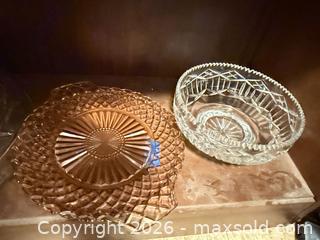 MaxSold Auction: Waterford Crystal, Bowls & Plates - Cut Crystal, Depression Glass, More  - Wellesley (Massachusetts, USA) PARTNER MANAGED Downsizing Online Auction - Mayo Road