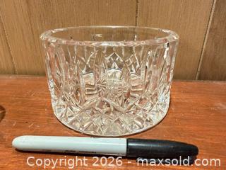 MaxSold Auction: Waterford Crystal Cut Diamond Pattern Assorted Dishes, Set of 4 - Wellesley (Massachusetts, USA) PARTNER MANAGED Downsizing Online Auction - Mayo Road