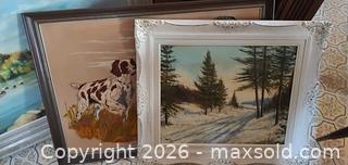 MaxSold Auction: Original & Textile Art A - Kitchener (Ontario, Canada) Estate Sale Online Auction - Fischer-Hallman Road