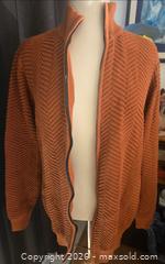 MaxSold Auction: 100% cotton German made Cardigan zipped sweater.  XL - Burnaby (British Columbia, Canada) SELLER MANAGED Downsizing Online Auction - Claude Avenue