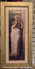 MaxSold Auction: Art. Print of Nausicaa by Lord Frederic Leighton - Burnaby (British Columbia, Canada) SELLER MANAGED Downsizing Online Auction - Claude Avenue