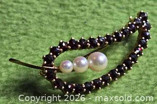 MaxSold Auction: Birks 10K gold leaf shaped Brooch .  Jewelry. - Burnaby (British Columbia, Canada) SELLER MANAGED Downsizing Online Auction - Claude Avenue