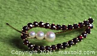 MaxSold Auction: Birks 10K gold leaf shaped Brooch .  Jewelry. - Burnaby (British Columbia, Canada) SELLER MANAGED Downsizing Online Auction - Claude Avenue