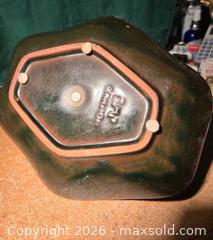 MaxSold Auction: Blue Mountain Pottery Appetizer Plate with handle - Burnaby (British Columbia, Canada) SELLER MANAGED Downsizing Online Auction - Claude Avenue