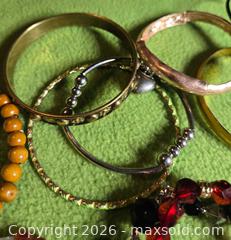 MaxSold Auction: Bracelet Lot.  Jewelry. - Burnaby (British Columbia, Canada) SELLER MANAGED Downsizing Online Auction - Claude Avenue