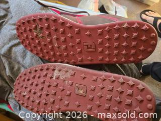 MaxSold Auction: Footjoy mens spiked sneakers. Size 13 - Burnaby (British Columbia, Canada) SELLER MANAGED Downsizing Online Auction - Claude Avenue