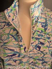 MaxSold Auction: IBKUL Sun protective fashionable Long sleeve shirt.  Medium - Burnaby (British Columbia, Canada) SELLER MANAGED Downsizing Online Auction - Claude Avenue