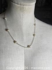 MaxSold Auction: Jewelry.   Gold tone and pearl necklace - Burnaby (British Columbia, Canada) SELLER MANAGED Downsizing Online Auction - Claude Avenue