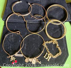 MaxSold Auction: Jewelry. Gold tone Bracelet Lot - Burnaby (British Columbia, Canada) SELLER MANAGED Downsizing Online Auction - Claude Avenue
