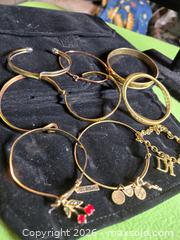 MaxSold Auction: Jewelry. Gold tone Bracelet Lot - Burnaby (British Columbia, Canada) SELLER MANAGED Downsizing Online Auction - Claude Avenue