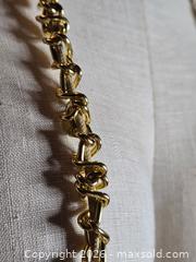 MaxSold Auction: Jewelry. Long thick tight chained gold tone necklace - Burnaby (British Columbia, Canada) SELLER MANAGED Downsizing Online Auction - Claude Avenue
