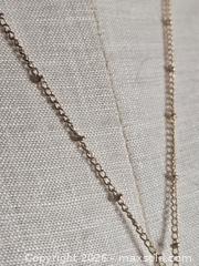 MaxSold Auction: Jewelry. Pink Stone Heart Locket on Gold tone chain - Burnaby (British Columbia, Canada) SELLER MANAGED Downsizing Online Auction - Claude Avenue