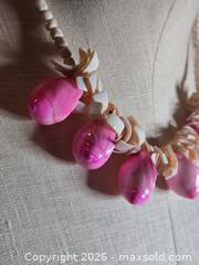 MaxSold Auction: Jewelry. Unique Coral and shell necklace - Burnaby (British Columbia, Canada) SELLER MANAGED Downsizing Online Auction - Claude Avenue