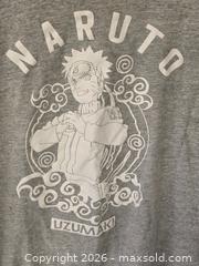 MaxSold Auction: Naruto Grey T-Shirt. XL - Burnaby (British Columbia, Canada) SELLER MANAGED Downsizing Online Auction - Claude Avenue