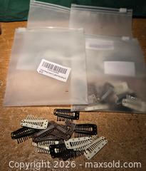 MaxSold Auction: New.  4 Bags of Chunni clips. Attach to Dupatta, Hijab and Tikka settings - Burnaby (British Columbia, Canada) SELLER MANAGED Downsizing Online Auction - Claude Avenue