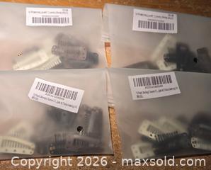 MaxSold Auction: New.  4 Bags of Chunni clips. Attach to Dupatta, Hijab and Tikka settings - Burnaby (British Columbia, Canada) SELLER MANAGED Downsizing Online Auction - Claude Avenue
