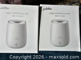 MaxSold Auction: New In Box.  2 new Essential oil diffusers - Burnaby (British Columbia, Canada) SELLER MANAGED Downsizing Online Auction - Claude Avenue