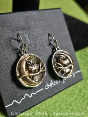 MaxSold Auction: New Owl Earrings.  Chelsea Jewelry. - Burnaby (British Columbia, Canada) SELLER MANAGED Downsizing Online Auction - Claude Avenue