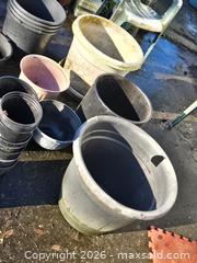 MaxSold Auction: Plant Pots for Outdoor Gardening - Burnaby (British Columbia, Canada) SELLER MANAGED Downsizing Online Auction - Claude Avenue