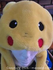 MaxSold Auction: Pokemon Pikachu  toque/ cap/ hat with ears and long "arms"  - Burnaby (British Columbia, Canada) SELLER MANAGED Downsizing Online Auction - Claude Avenue