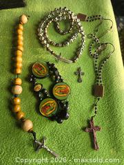 MaxSold Auction: Religious themed jewelry and beads - Burnaby (British Columbia, Canada) SELLER MANAGED Downsizing Online Auction - Claude Avenue
