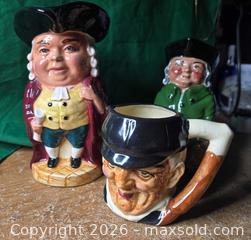 MaxSold Auction: Toby Mug and 2 pitchers - Burnaby (British Columbia, Canada) SELLER MANAGED Downsizing Online Auction - Claude Avenue