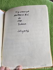 MaxSold Auction: Vintage  1976 homemade book.  a young persons journey from BC to yukon - Burnaby (British Columbia, Canada) SELLER MANAGED Downsizing Online Auction - Claude Avenue