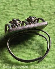 MaxSold Auction: Vintage .925-  Unique/  Appears old/ floral ring.  Jewelry. - Burnaby (British Columbia, Canada) SELLER MANAGED Downsizing Online Auction - Claude Avenue