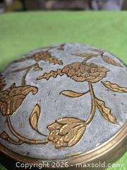 MaxSold Auction: Vintage Brass Lidded dish - Burnaby (British Columbia, Canada) SELLER MANAGED Downsizing Online Auction - Claude Avenue