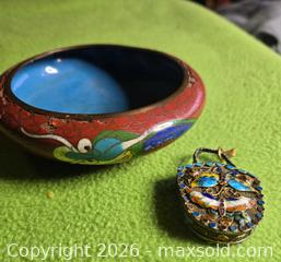 MaxSold Auction: Vintage Cloisonne Items - Burnaby (British Columbia, Canada) SELLER MANAGED Downsizing Online Auction - Claude Avenue
