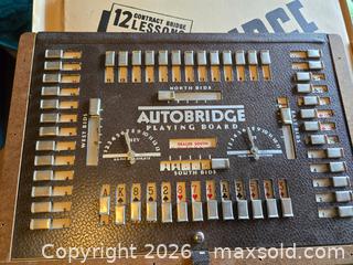 MaxSold Auction: Vintage Game - Autobridge Large and portable version.-  - Burnaby (British Columbia, Canada) SELLER MANAGED Downsizing Online Auction - Claude Avenue