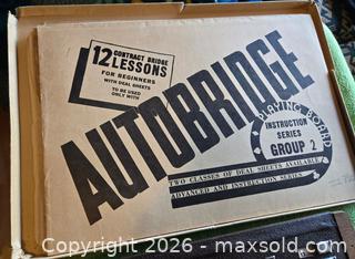 MaxSold Auction: Vintage Game - Autobridge Large and portable version.-  - Burnaby (British Columbia, Canada) SELLER MANAGED Downsizing Online Auction - Claude Avenue