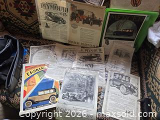 MaxSold Auction: Vintage Railroad Magazines and Vintage Car advertising.  Epherma - Burnaby (British Columbia, Canada) SELLER MANAGED Downsizing Online Auction - Claude Avenue