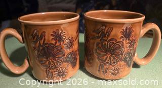 MaxSold Auction: Vintage Winchcombe England pottery mugs pair - Burnaby (British Columbia, Canada) SELLER MANAGED Downsizing Online Auction - Claude Avenue