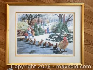 MaxSold Auction: Thomas Rebek — Ducklings in the Boston Public Garden (181/950) - Abington (Massachusetts, USA) PARTNER MANAGED Downsizing Online Auction - North Avenue
