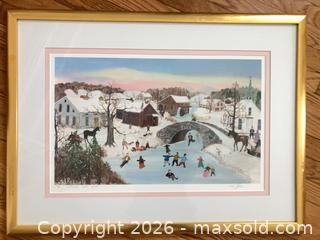 MaxSold Auction: Will Moses — Through the Arch (73/500) - Abington (Massachusetts, USA) PARTNER MANAGED Downsizing Online Auction - North Avenue