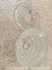 MaxSold Auction: Clear Pressed Diamond / Hobnail Lidded Candy Dish - Sarnia (Ontario, Canada) PARTNER MANAGED Downsizing Online Auction -  Palmerston Street