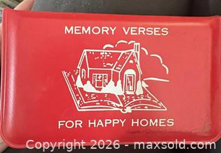 MaxSold Auction: Lot of 10–12 Vintage Books, Magazines, Bible & Memory Verses Kit - Sarnia (Ontario, Canada) PARTNER MANAGED Downsizing Online Auction -  Palmerston Street