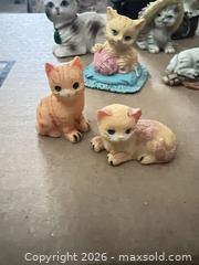 MaxSold Auction: Lot of 12 Painted Ceramic/Resin Kitten/Cat Figurines - Sarnia (Ontario, Canada) PARTNER MANAGED Downsizing Online Auction -  Palmerston Street