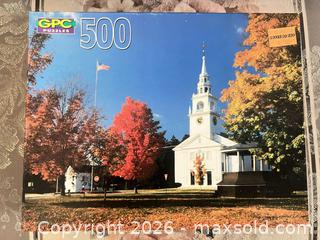 MaxSold Auction: Lot of 2 Jigsaw Puzzles — GPC & Springbok, 500 pcs Each - Sarnia (Ontario, Canada) PARTNER MANAGED Downsizing Online Auction -  Palmerston Street
