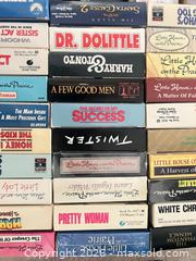 MaxSold Auction: Lot of 50+ VHS Tapes with Head Cleaning Cassette - Sarnia (Ontario, Canada) PARTNER MANAGED Downsizing Online Auction -  Palmerston Street