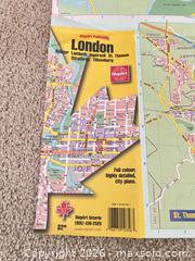 MaxSold Auction: MapArt Ontario map — London and surrounding towns (Aylmer, Ingersoll) - Sarnia (Ontario, Canada) PARTNER MANAGED Downsizing Online Auction -  Palmerston Street