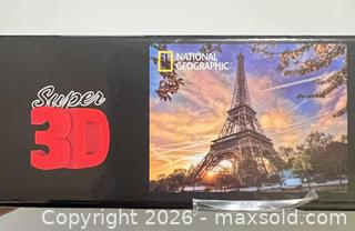 MaxSold Auction: National Geographic 500-piece Super 3D Puzzle Paris The Eiffel Tower - Sarnia (Ontario, Canada) PARTNER MANAGED Downsizing Online Auction -  Palmerston Street