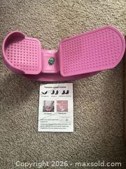 MaxSold Auction: Pink PP Plastic Tension Wheel Trainer (Foot Rocker/Balance) - Sarnia (Ontario, Canada) PARTNER MANAGED Downsizing Online Auction -  Palmerston Street