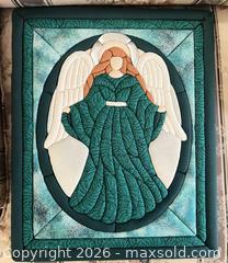 MaxSold Auction: Quilted Appliqué Angel Wall Hanging 18 x 24 in - Sarnia (Ontario, Canada) PARTNER MANAGED Downsizing Online Auction -  Palmerston Street