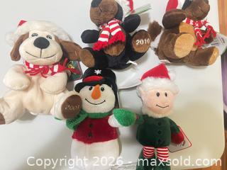 MaxSold Auction: Sears Baxter Holiday Plush Lot – 5 Handcrafted Vintage Decorations - Sarnia (Ontario, Canada) PARTNER MANAGED Downsizing Online Auction -  Palmerston Street