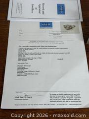 MaxSold Auction: 18kt White Gold Ring with Diamonds - Hamilton (Ontario, Canada) SELLER MANAGED Estate Sale Online Auction - Gertrude Street