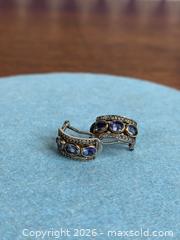 MaxSold Auction: Art Deco Style Sterling Silver Earrings - Hamilton (Ontario, Canada) SELLER MANAGED Estate Sale Online Auction - Gertrude Street